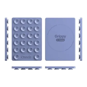 Casely Grippy | Periwinkle Silicone Suction Phone Mount Compatible with MagSafe