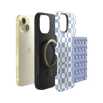 Casely Grippy | Periwinkle Silicone Suction Phone Mount Compatible with MagSafe