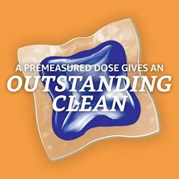 Amazon Brand - Solimo Laundry Detergent Pacs, Fresh Scent, 120 Count