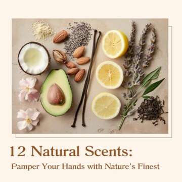 Natural Plant Fragrance Moisturizing Hand Cream Set