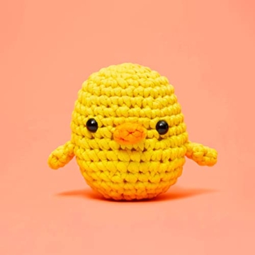 Woobles Crochet Kit for Beginners - Kiki the Chick