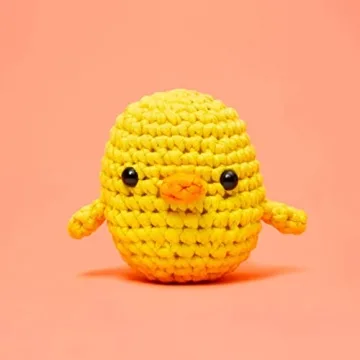 Woobles Crochet Kit for Beginners - Kiki the Chick