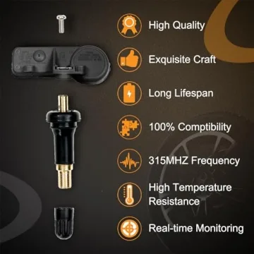 TPMS Snap-in Tire Pressure Sensors for Chevy GMC