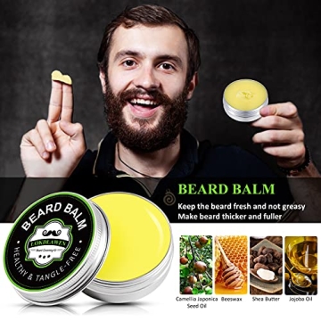 LOKDLAWEN Beard Kit: Wash & Conditioner for Men