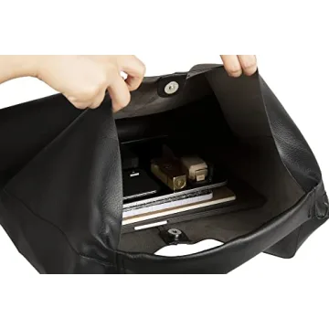 YLYYHH Vegan Leather Tote Bag Stylish Spacious Eco-Friendly