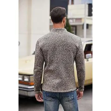 Stylish COOFANDY Men's Slim Fit Pullover Sweatshirt