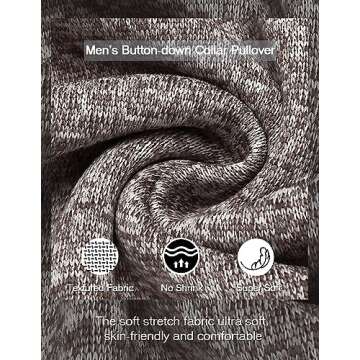 Stylish COOFANDY Men's Slim Fit Pullover Sweatshirt