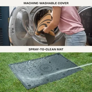 RUGGABLE Washable Doormat | Stylish & Functional 2x3