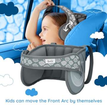 Adjustable NAPUP Toddler Head Strap for Car Seats