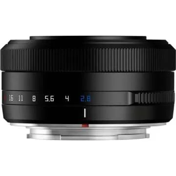 TTArtisan AF 27mm F2.8 XF Auto Focus APS-C Camera Lens Compatible with Fuji X-Mount Cameras XS10 X-A5 X-A7 X-M1 X-M2 X-E4 X-T1 X-T10 X-T2 X-T20 X-T3 X-T4 X-T100 X-T200 X-T30 X-Pro1 (Black)