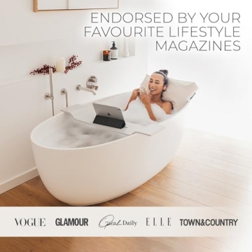 BADESOFA Luxury Bath Tub Pillow - Exceptional Comfort & Quality