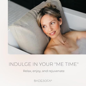 BADESOFA Luxury Bath Tub Pillow - Exceptional Comfort & Quality