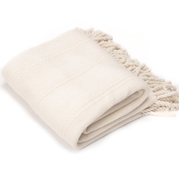 BATTILO HOME Cream White Throw Blanket - Soft, Warm & Stylish for All Seasons