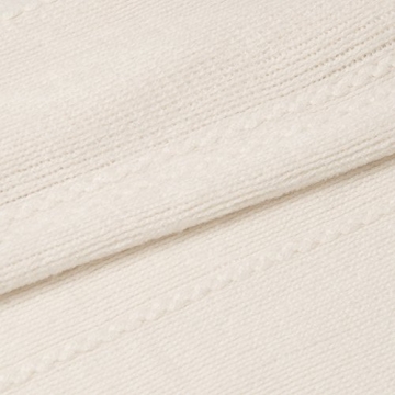 BATTILO HOME Cream White Throw Blanket Soft Warm Stylish