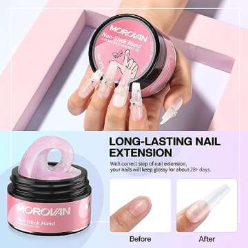 Morovan Solid Builder Gel for Stunning Nail Art