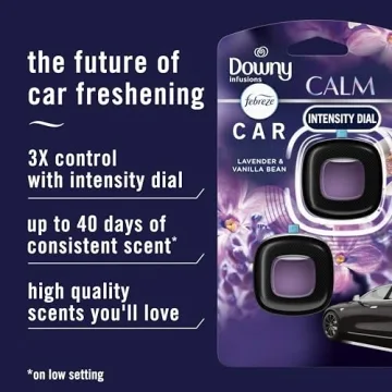 Febreze Car Vent Clip Downy Calm Scent 2 Count