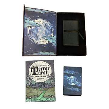 Ghoulish Garb Terror Tarot Deck - Gothic Halloween Cards