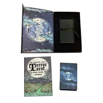 Ghoulish Garb Terror Tarot Deck - Gothic Halloween Cards