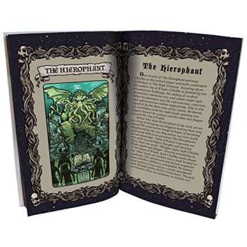 Ghoulish Garb Terror Tarot Deck - Gothic Halloween Cards