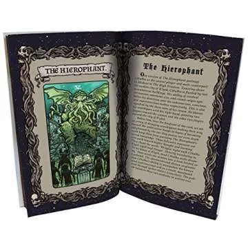 Ghoulish Garb Terror Tarot Deck - Gothic Halloween Cards