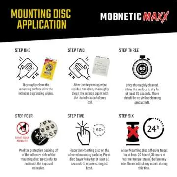 Mob Armor MobNetic Maxx Magnetic Phone Holder for Car