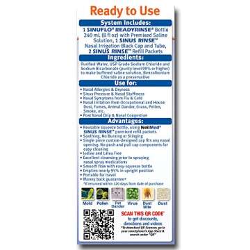 Neil Med SinuFlo Ready Rinse, 8 fl oz