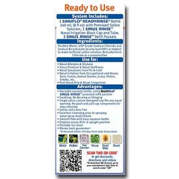 Neil Med SinuFlo Ready Rinse, 8 fl oz