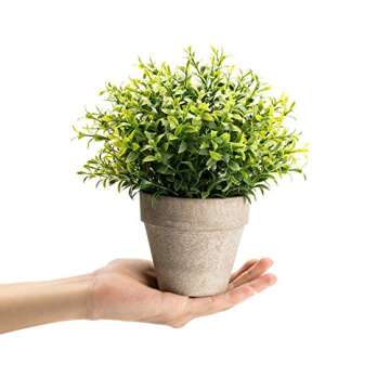 Velener Artificial Grass Faux Plant for Indoor Decor