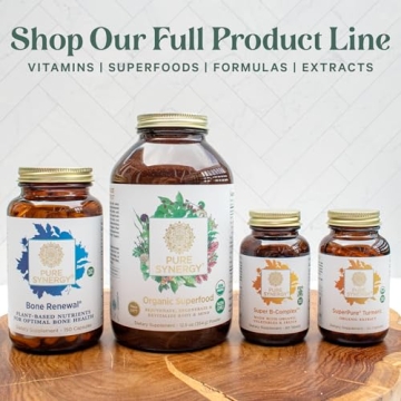 Pure Synergy Organic Vitamin C Powder for Immunity & Collagen