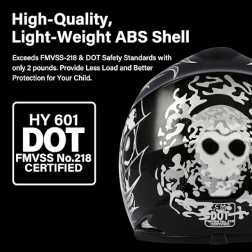 Youth Motocross Offroad Dirt Bike Helmet Set