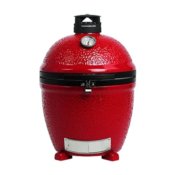 Kamado Joe Classic II Ceramic Grill with Air Lift Hinge and Versatility