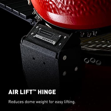 Kamado Joe Classic II Ceramic Grill with Air Lift Hinge and Versatility