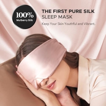 LitBear Silk Sleep Mask for Ultimate Comfort and Relaxation