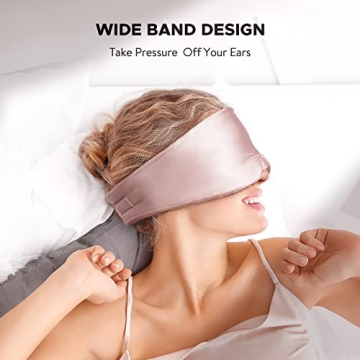 LitBear Silk Sleep Mask for Ultimate Comfort and Relaxation