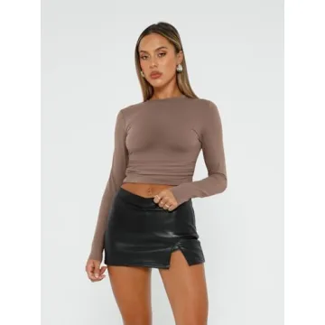 AUTOMET Women's Long Sleeve Shirt Set - Stylish & Affordable Basics