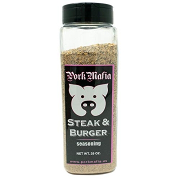 PorkMafia Steak and Burger Seasoning - 29 oz Classic Flavors for BBQ Enthusiasts