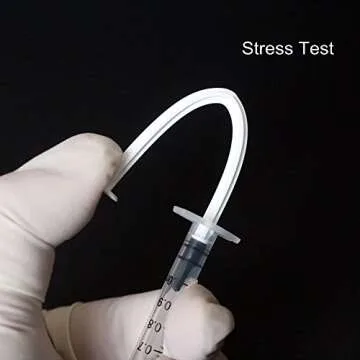 BSTEAN 1ml 1cc Syringe with Luer Slip Tip, No Needle, Non-Sterile (Pack of 25)