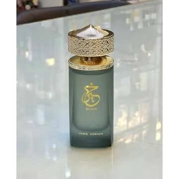 Paris Corner | Khair EDP 3.4 Fl Oz | Timeless Unisex Fragrance Featuring Davana, Italian Bergamot, and Pink Pepper for a Long-Lasting Elegant Scent Experience