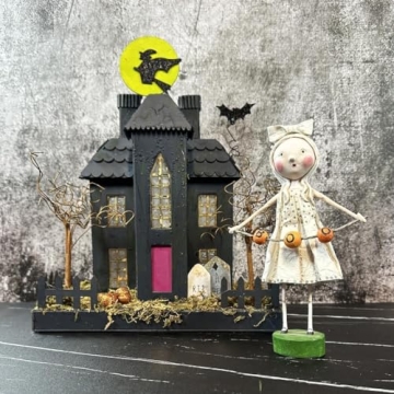 Enchanting Lori Mitchell Ghoulie Girl Figurine for Halloween