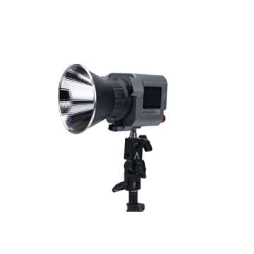 Aputure Amaran 60X S Bi Color LED Video Light 2700-6500K, Upgraded TLCI 97+ CRI 96+ SSI 87+, 9 Lighting Effects, APP Control, DC/AC Power Supply with Ginisfoto Cloth for Studio and Filming