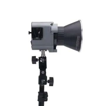 Aputure Amaran 60X S Bi Color LED Video Light 2700-6500K, Upgraded TLCI 97+ CRI 96+ SSI 87+, 9 Lighting Effects, APP Control, DC/AC Power Supply with Ginisfoto Cloth for Studio and Filming