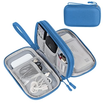 FYY Electronic Organizer, Travel Cable Organizer Bag Pouch Electronic Accessories Carry Case Portabl...