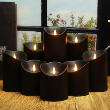 Nimiko Flameless Candles with Remote Control for Perfect Ambiance