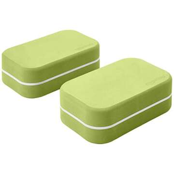 Amazon Basics 6-Piece Yoga Set - TPE Mat & Accessories