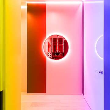 Battery Powered Led Strip Lights 13.12 ft, LED Lights for Bedroom Battery Operated Color Changing Lights Music Sync App Remote Control RGB USB Led Lights for TV, Party, Room Decoration