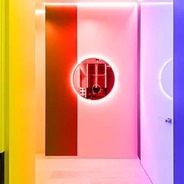 Battery Powered Led Strip Lights 13.12 ft, LED Lights for Bedroom Battery Operated Color Changing Lights Music Sync App Remote Control RGB USB Led Lights for TV, Party, Room Decoration