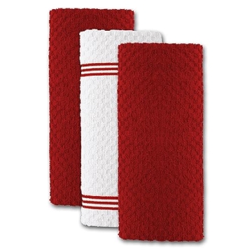 Infinitee Xclusives Premium Cotton Kitchen Towels Set of 3