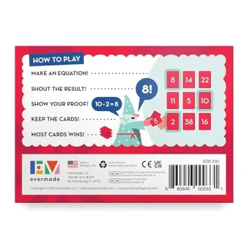 Proof! Math Game - Award-Winning Mental Math Fun for All Ages