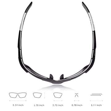 Hulislem S1 Sport Polarized Sunglasses (Matte Black-smoke)