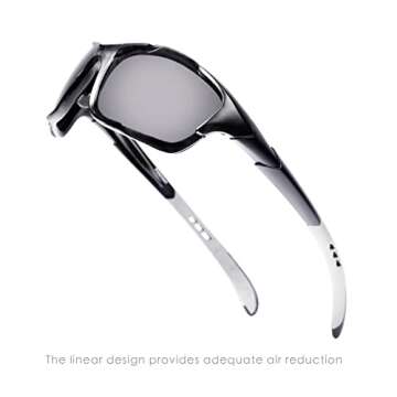 Hulislem S1 Sport Polarized Sunglasses (Matte Black-smoke)